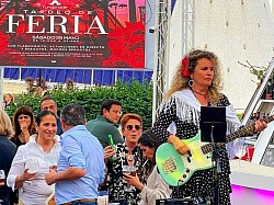 Tardeo flamenco en L'Umbracle (Valencia)